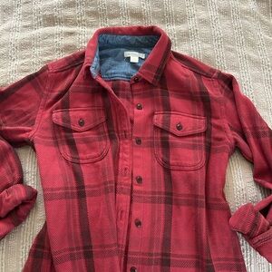 Outerknown Red Blanket Shirt